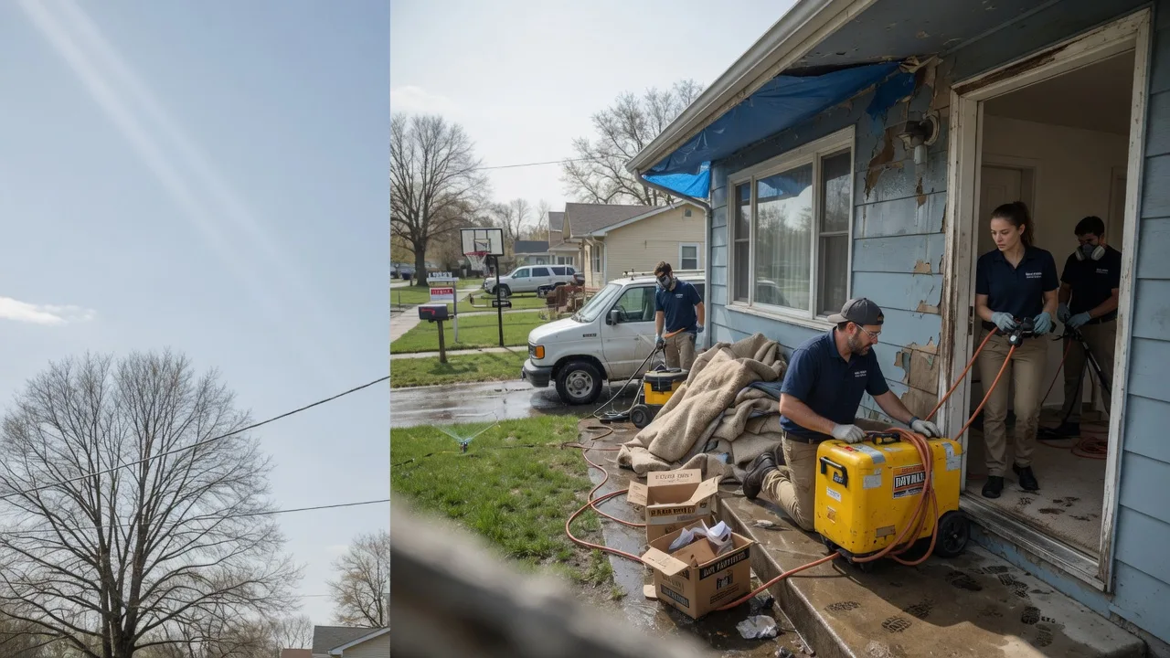 Basement Flood Cleanup in Corning, AR near me